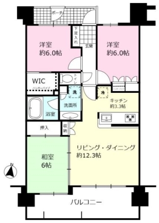 物件画像 サーパス赤塚駅前　中古マンション